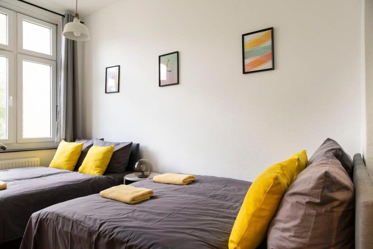 Central Big Apartment Self Checkin Berlin Bagian luar foto