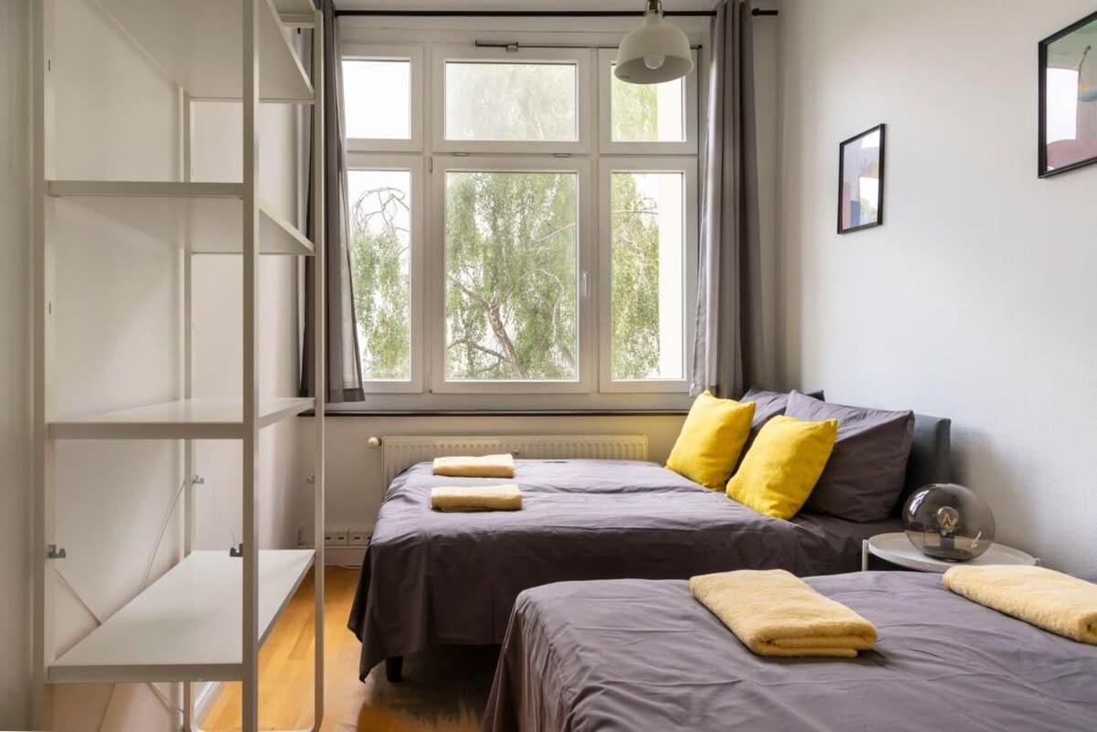 Central Big Apartment Self Checkin Berlin Bagian luar foto